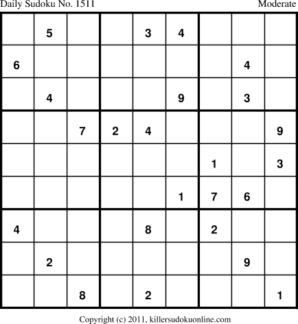 Killer Sudoku for 4/22/2012