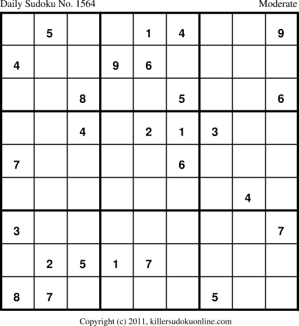 Killer Sudoku for 6/14/2012