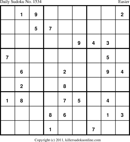 Killer Sudoku for 5/15/2012