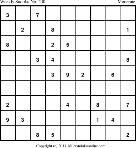 Killer Sudoku for 7/30/2012
