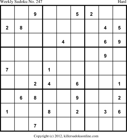 Killer Sudoku for 11/26/2012