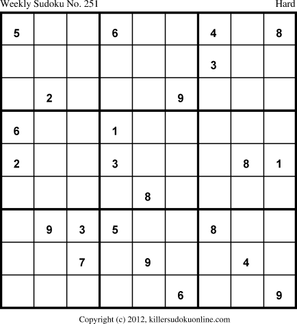 Killer Sudoku for 12/24/2012