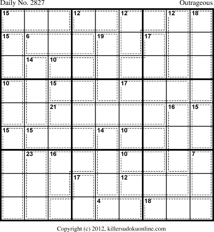 Killer Sudoku for 9/14/2013