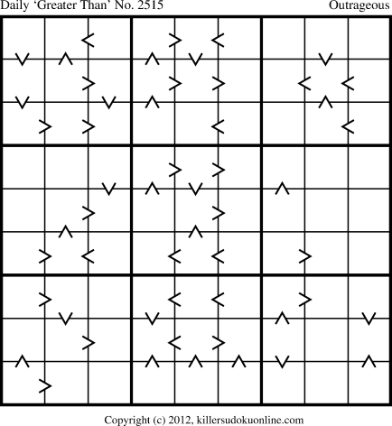 Killer Sudoku for 3/3/2013