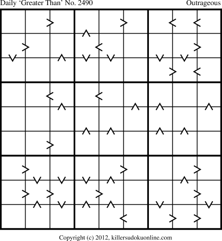 Killer Sudoku for 2/6/2013