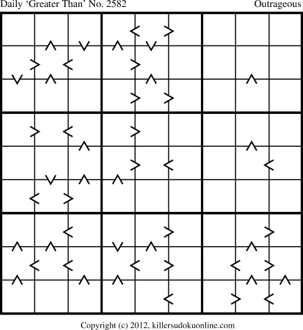 Killer Sudoku for 5/9/2013