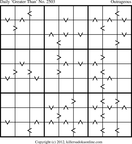 Killer Sudoku for 2/19/2013