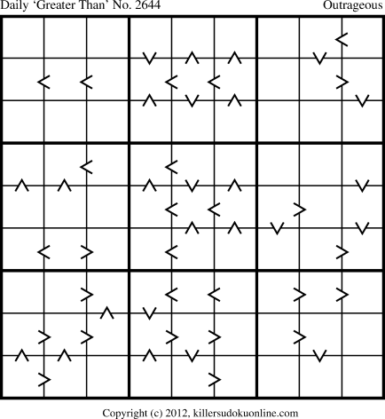 Killer Sudoku for 7/10/2013
