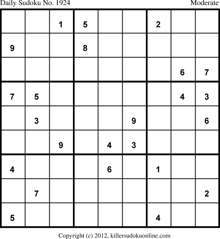 Killer Sudoku for 6/9/2013