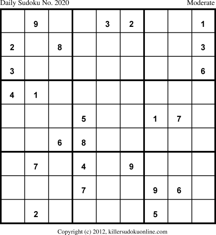 Killer Sudoku for 9/13/2013