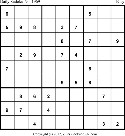 Killer Sudoku for 7/24/2013