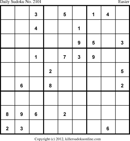 Killer Sudoku for 12/3/2013