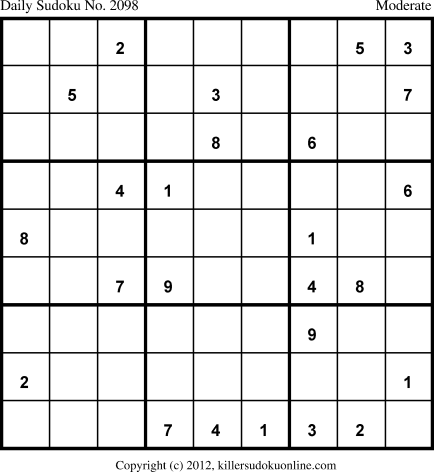Killer Sudoku for 11/30/2013