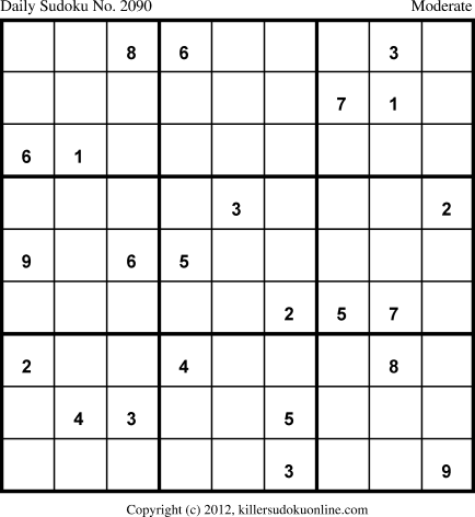 Killer Sudoku for 11/22/2013