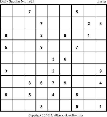 Killer Sudoku for 6/10/2013
