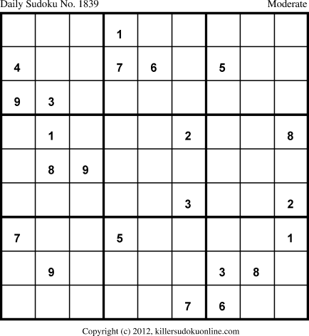 Killer Sudoku for 3/16/2013