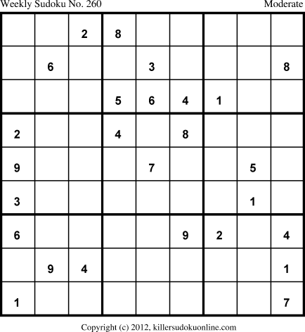 Killer Sudoku for 2/25/2013