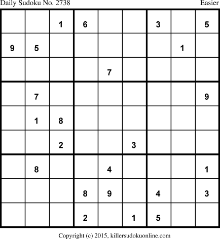 Killer Sudoku for 9/1/2015