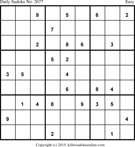 Killer Sudoku for 7/2/2015
