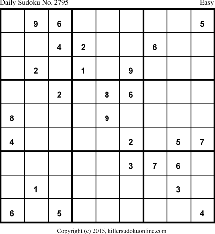Killer Sudoku for 10/28/2015