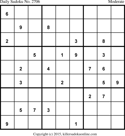 Killer Sudoku for 7/31/2015