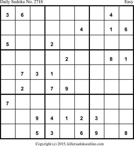 Killer Sudoku for 8/12/2015