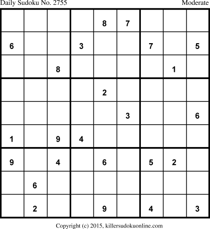 Killer Sudoku for 9/18/2015
