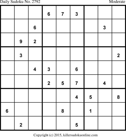 Killer Sudoku for 10/25/2015
