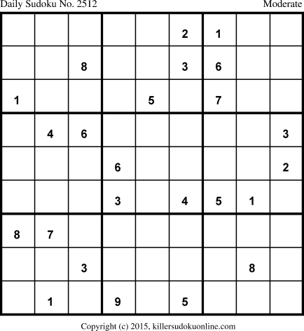 Killer Sudoku for 1/18/2015