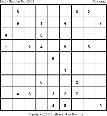Killer Sudoku for 4/2/2016