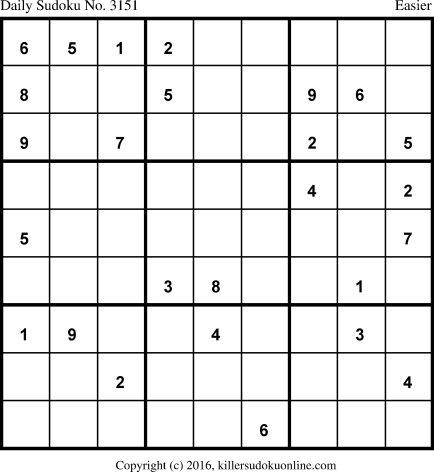 Killer Sudoku for 10/18/2016