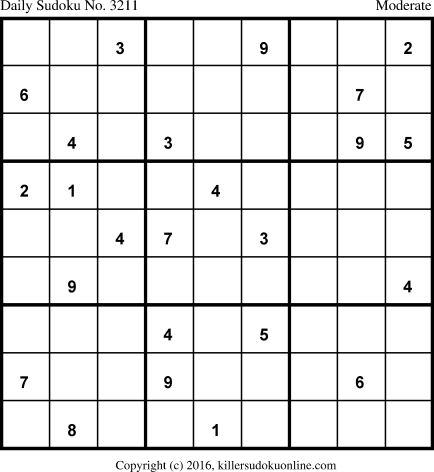 Killer Sudoku for 12/17/2016