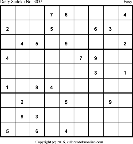 Killer Sudoku for 7/14/2016