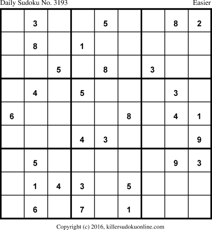 Killer Sudoku for 11/29/2016