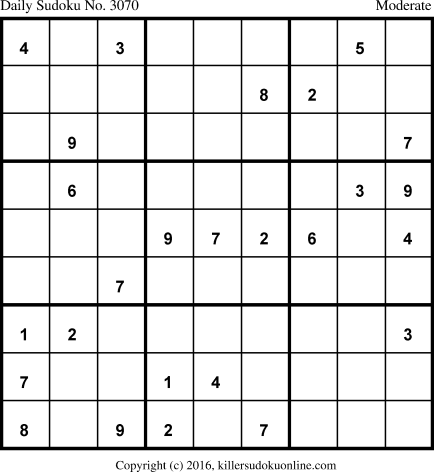 Killer Sudoku for 7/29/2016