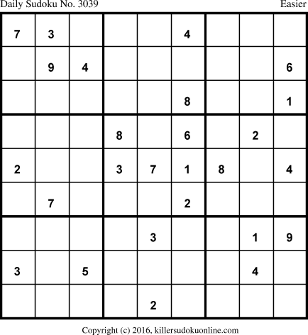 Killer Sudoku for 6/28/2016