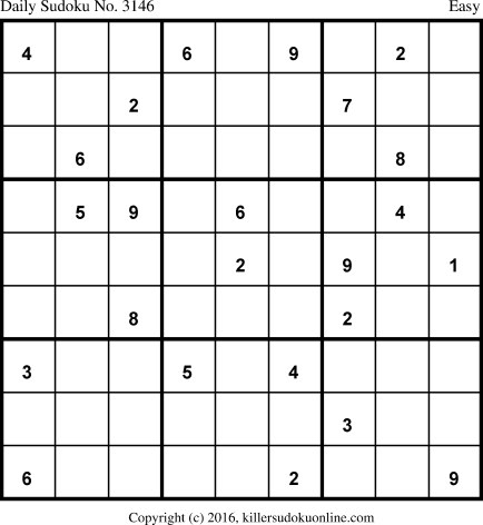 Killer Sudoku for 10/13/2016