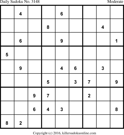 Killer Sudoku for 10/15/2016