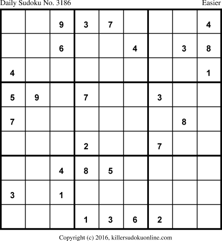 Killer Sudoku for 11/22/2016