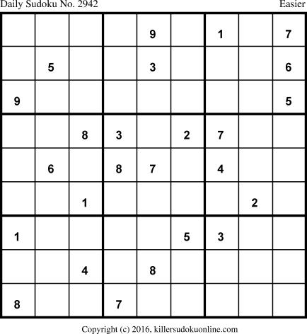 Killer Sudoku for 3/23/2016
