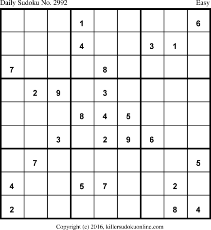 Killer Sudoku for 5/12/2016