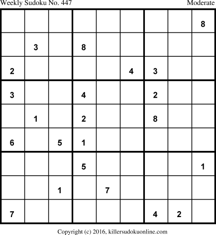 Killer Sudoku for 9/26/2016
