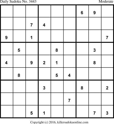Killer Sudoku for 8/6/2017