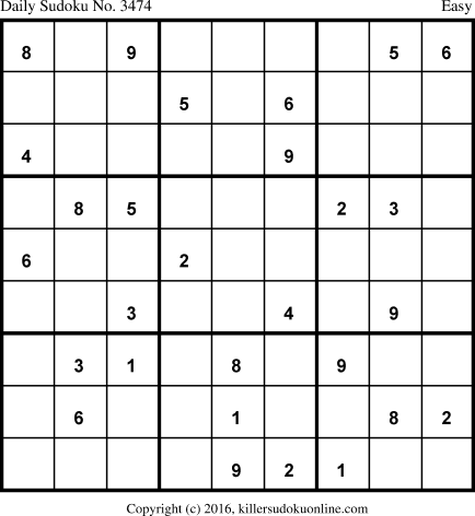 Killer Sudoku for 9/6/2017