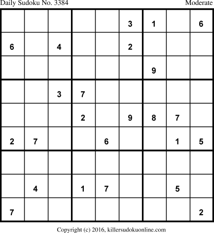 Killer Sudoku for 6/8/2017