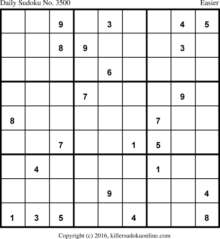 Killer Sudoku for 10/2/2017