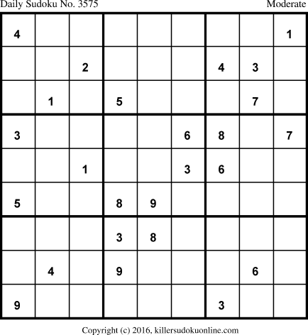Killer Sudoku for 12/16/2017