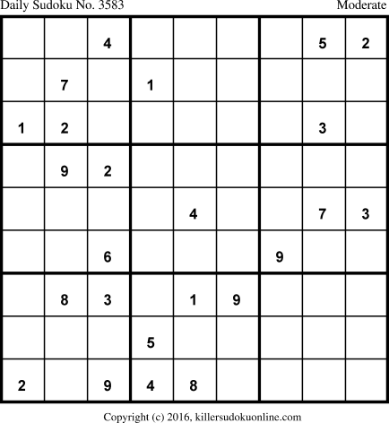 Killer Sudoku for 12/24/2017