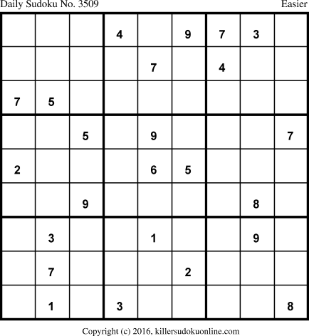 Killer Sudoku for 10/11/2017