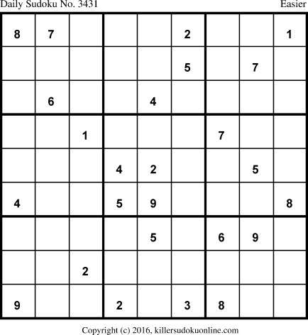 Killer Sudoku for 7/25/2017